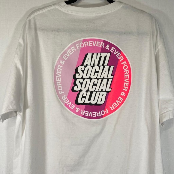 Antisocial Club XL 100% Cotton Short Sleeve Tee - Picture 7 of 9